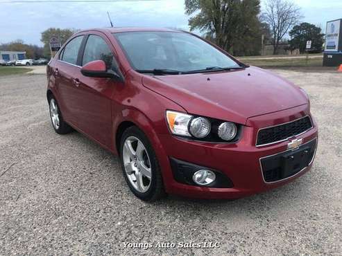 2012 Chevrolet Sonic 2LTZ Sedan 6-Speed Automatic - cars & trucks -... for sale in Fort Atkinson, WI