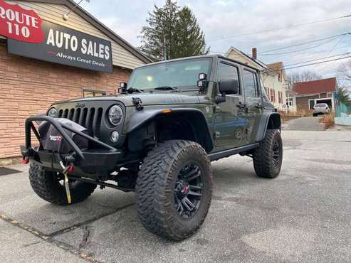 2015 Jeep Wrangler Unlimited 4WD 4dr Willys Wheeler - cars & trucks... for sale in Dracut, ME