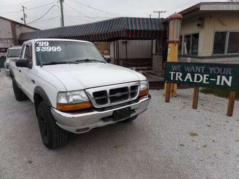 1999 FORD RANGER 4X4 - cars & trucks - by dealer - vehicle... for sale in Lafayette, IN