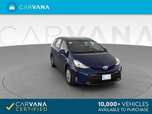 2017 Toyota Prius v Four Wagon 4D wagon Blue - FINANCE ONLINE for sale in Arlington, District Of Columbia