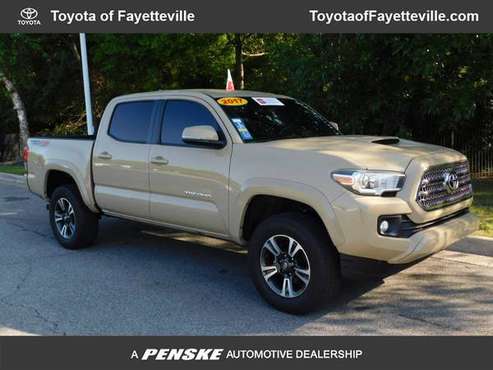 2017 *Toyota* *Tacoma* *TRD Sport Double Cab 5' Bed V6 for sale in Fayetteville, AR