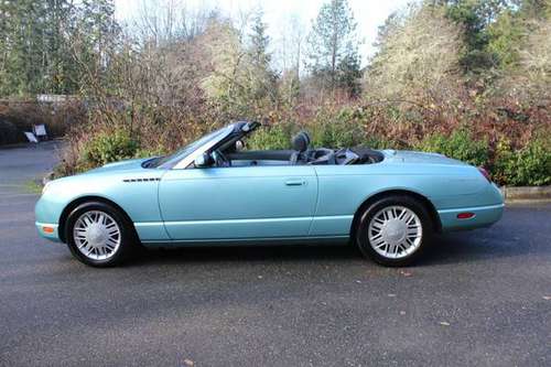 2002 Ford Thunderbird Lot 119 - Lucky Collector Car Auction - cars & for sale in Chicago, IL