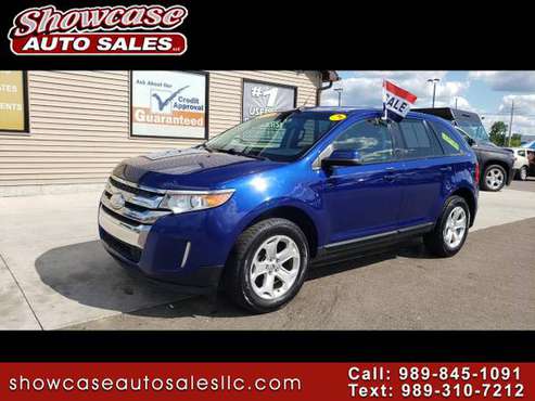 LEATHER!! 2013 Ford Edge 4dr SEL FWD for sale in Chesaning, MI
