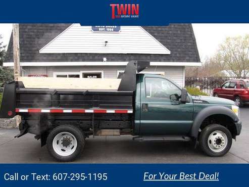 2012 Ford Super Duty F450 DRW XL pickup Green Gem - cars & trucks -... for sale in Spencerport, NY