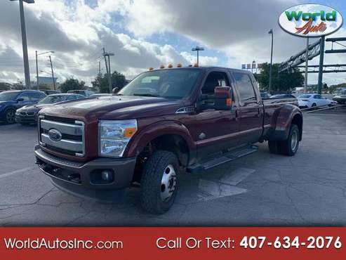 2015 Ford F-350 SD King Ranch Crew Cab Long Bed 4WD - cars & trucks... for sale in Orlando, FL
