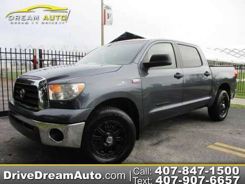 2008 Toyota Tundra SR5 CrewMax 5.7L 4WD - cars & trucks - by dealer... for sale in Kissimmee, FL