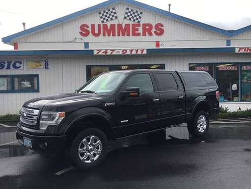 2014 FORD F150 SUPER CREW LIMITED 4WD 3.5 L ECOBOOST - cars & trucks... for sale in Eugene, OR