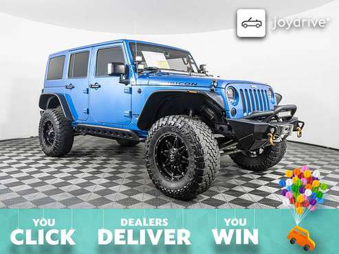 2015-Jeep-Wrangler Unlimited-Rubicon - - by dealer for sale in PUYALLUP, WA