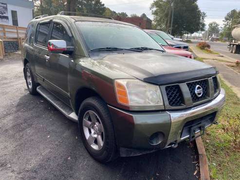 2004 Nissan Armada SE SUV 4x4 3rd Row - cars & trucks - by dealer -... for sale in Wallace, NC