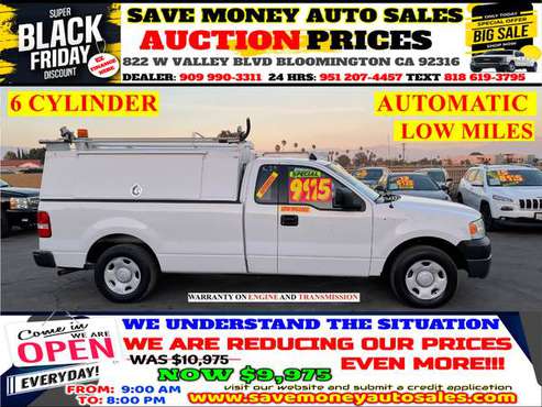 2008 FORD F-150>V6>UTILITY BOX INCLUDED for sale in BLOOMINGTON, CA
