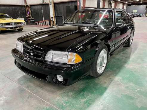 1993 Ford MustangSVT Cobra Factory Black/Opal leather/62K for sale in Sherman, SD