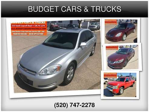 2012 Chevrolet Impala 4dr Sdn LT - We Finance! - Visit Our Website... for sale in Tucson, AZ