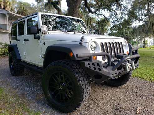 2013 Jeep Wrangler Sport SUV 4X4 LIFTED Hard Top New Tires Tow... for sale in Okeechobee, FL