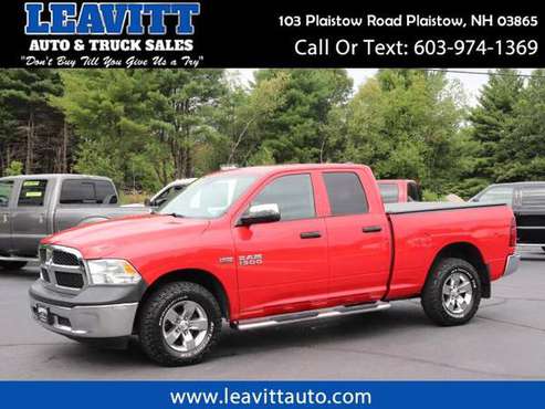 2013 RAM 1500 ST QUAD CAB 4X4 - cars & trucks - by dealer - vehicle... for sale in Plaistow, ME