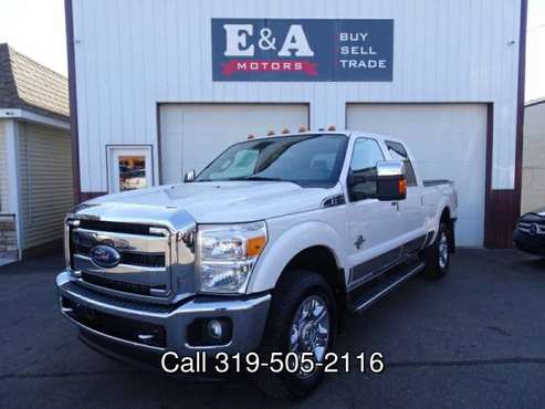 2016 Ford Super Duty F-350 4WD Crew Lariat Diesel *One Owner* - cars... for sale in Waterloo, IA