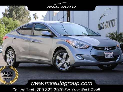 2013 Hyundai Elantra GLS sedan Titanium Gray Metallic - cars & for sale in Sacramento , CA