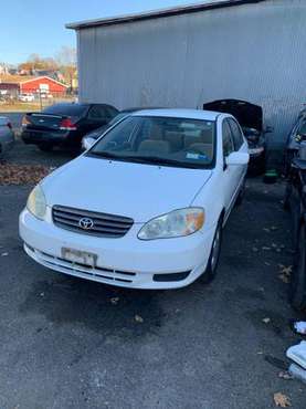 2003 Toyota corolla - cars & trucks - by owner - vehicle automotive... for sale in Middletown, NY