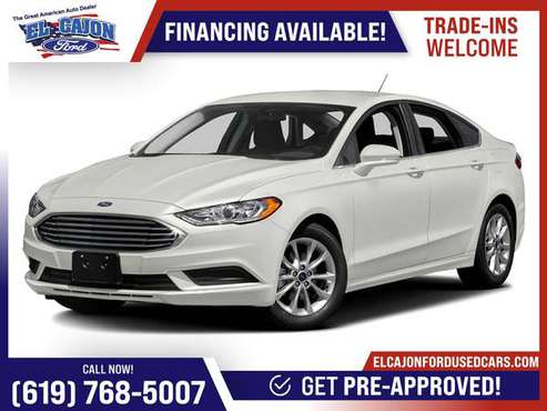 2018 Ford Fusion SE FOR ONLY 302/mo! - - by dealer for sale in Santee, CA