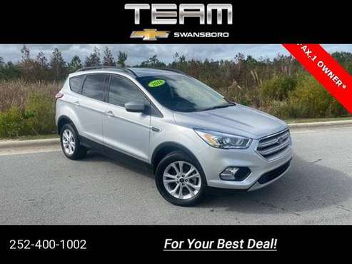 2018 Ford Escape SEL suv Silver - cars & trucks - by dealer -... for sale in Swansboro, NC