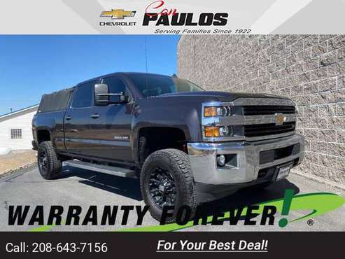 2015 Chevy Chevrolet Silverado 3500HD LT pickup Black - cars & for sale in Jerome, ID