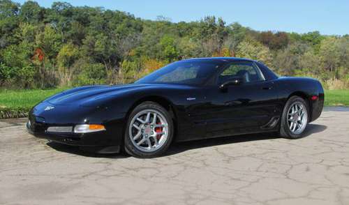 2003 Corvette Z06, Black/Red, time capsule, only 5K miles!! for sale in Janesville, WI