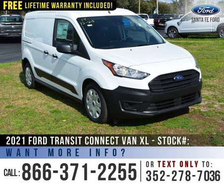 2021 Ford Transit Connect Van XL SAVE Over 1, 000 off MSRP! for sale in Alachua, FL