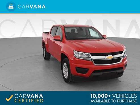 2016 Chevy Chevrolet Colorado Crew Cab LT Pickup 4D 5 ft pickup Red - for sale in Atlanta, CO