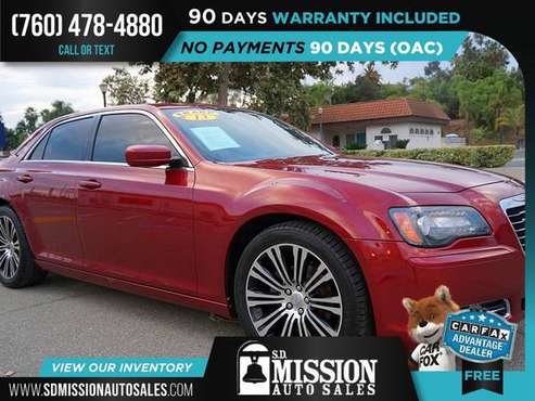 2013 Chrysler 300 S FOR ONLY $249/mo! - cars & trucks - by dealer -... for sale in Vista, CA