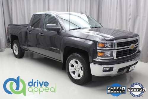 2014 Chevrolet Silverado 1500 4x4 4WD Chevy Truck LT Double Cab for sale in Shakopee, MN