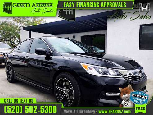 2017 Honda ACCORD for 16, 995 or 262 per month! for sale in Tucson, AZ