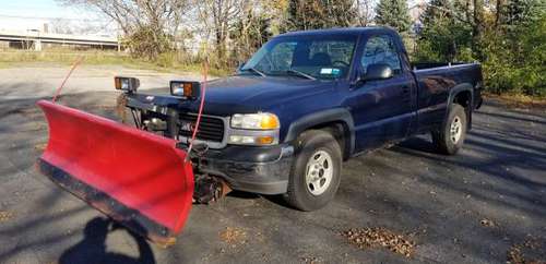 2002 GMC 1500 w/ Western Plow ***only 66k miles*** - cars & trucks -... for sale in Buffalo, NY