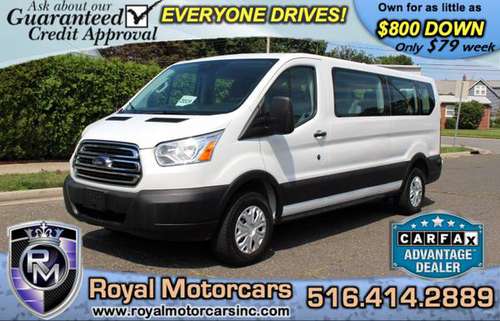 2019 FORD TRANSIT T350 XLT 15 PASSENGER VAN LOW ROOF WE FINANCE ALL for sale in Uniondale, NY