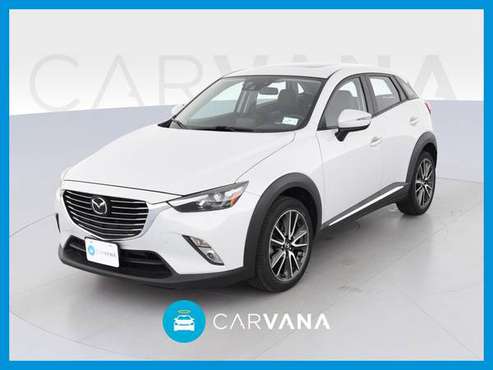 2016 MAZDA CX3 Grand Touring Sport Utility 4D hatchback White for sale in NEWARK, NY