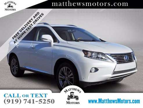 2014 Lexus RX 450H 450h - cars & trucks - by dealer - vehicle... for sale in Clayton, NC