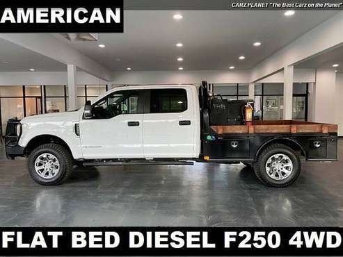2018 Ford F-250 Super Duty FLAT BED DIESEL TRUCK 4WD FORD F250 4X4... for sale in Gladstone, MT