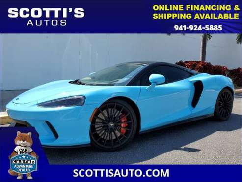 2020 McLaren GT GT COUPE ONLY 5K MILES 612HP TWIN TURBO 8 CYL for sale in Sarasota, FL