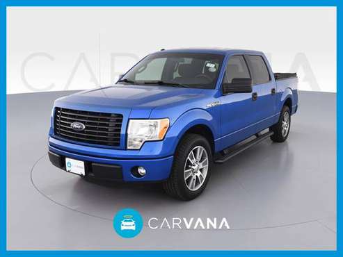 2014 Ford F150 SuperCrew Cab STX Pickup 4D 5 1/2 ft pickup Blue for sale in Greenville, SC