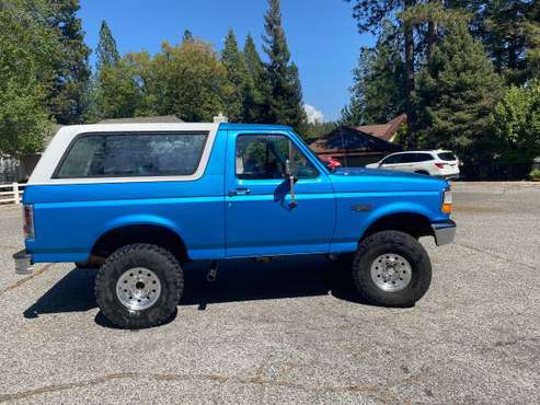 95 Ford Bronco xl for sale in Grass Valley, CA