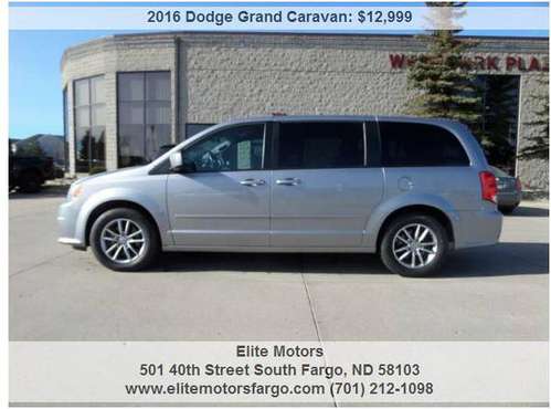 2016 Dodge Grand Caravan, Excellent Condition! - cars & trucks - by... for sale in Fargo, ND