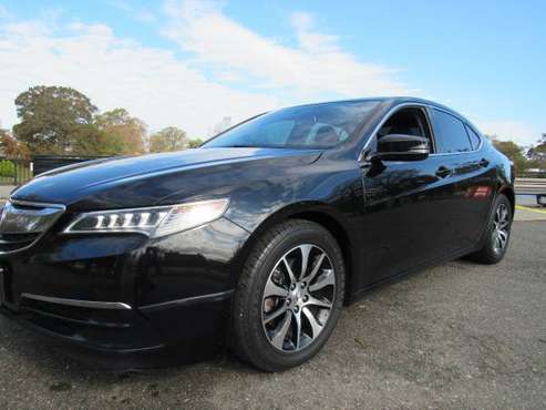 Acura 2015 TLX Black Auto 81K Loaded Immaculate In/Out - cars &... for sale in Baldwin, NY