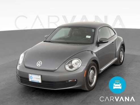 2012 VW Volkswagen Beetle 2.5L Hatchback 2D hatchback Gray - FINANCE... for sale in Naples, FL