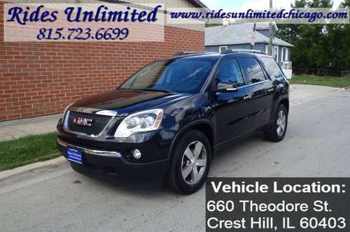 2011 GMC Acadia SLT-1 - cars & trucks - by dealer - vehicle... for sale in Crest Hill, IL