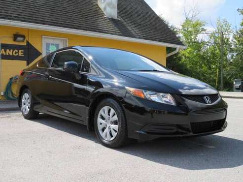 2012 HONDA CIVIC COUPE LX - cars & trucks - by dealer - vehicle... for sale in Sevierville, TN