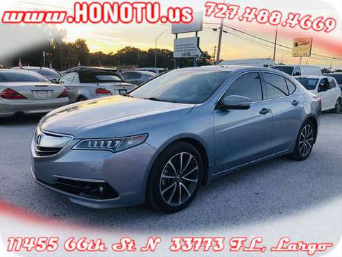 2015 Acura TLX Advance SH-AWD 3.5 $17k KBB Trades Welcome Open Sunday for sale in largo, FL