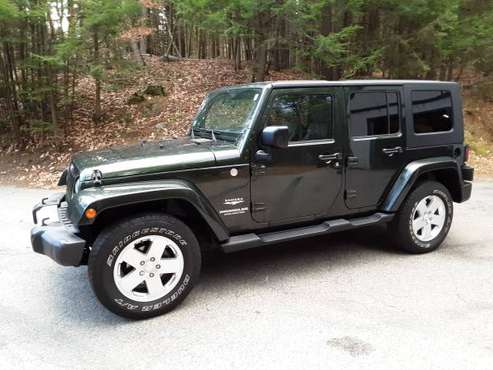 2010 Jeep Wrangler Sahara unlimited 4x4 - cars & trucks - by owner -... for sale in Manchester, VT
