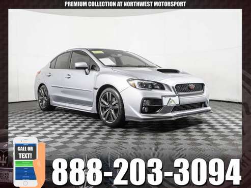 2016 *Subaru WRX* Limited AWD - cars & trucks - by dealer - vehicle... for sale in PUYALLUP, WA