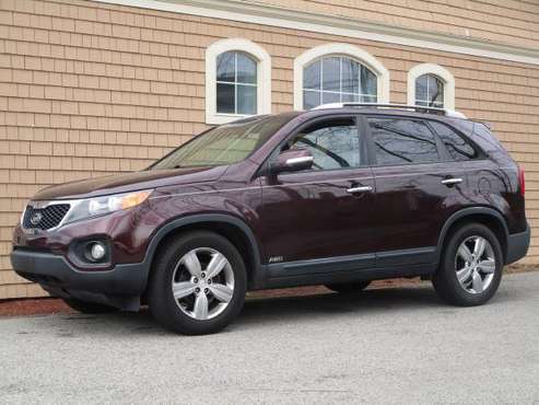 2013 Kia Sorento EX AWD, leather, roof, 3rd row seats, Clean Carfax for sale in Rowley, MA