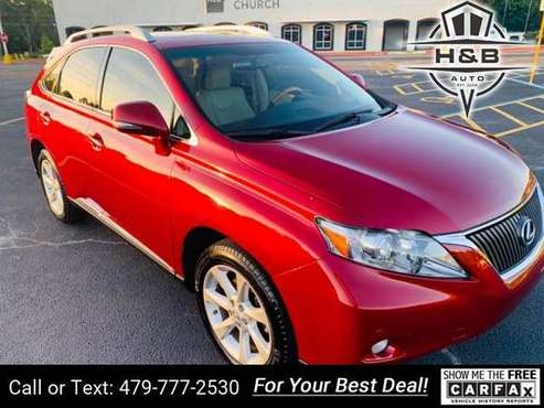 2010 Lexus RX 350 Base 4dr SUV suv Red for sale in Fayetteville, AR