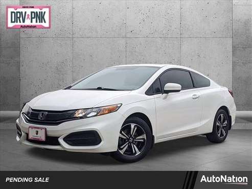 2015 Honda Civic EX SKU: FH525589 Coupe - - by dealer for sale in Plano, TX