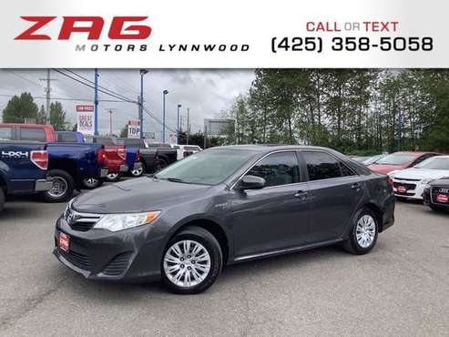 2012 Toyota Camry Hybrid LE - - by dealer - vehicle for sale in Lynnwood, WA